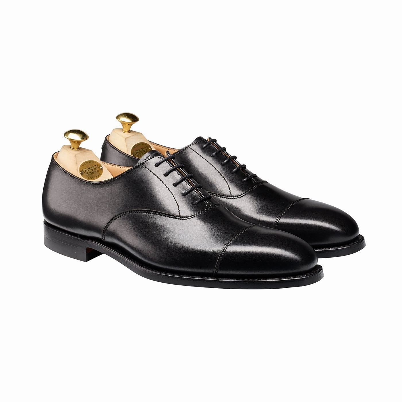 Slim Profile Formal Setting Easy Walking Hallam Black Calf (City Sole)