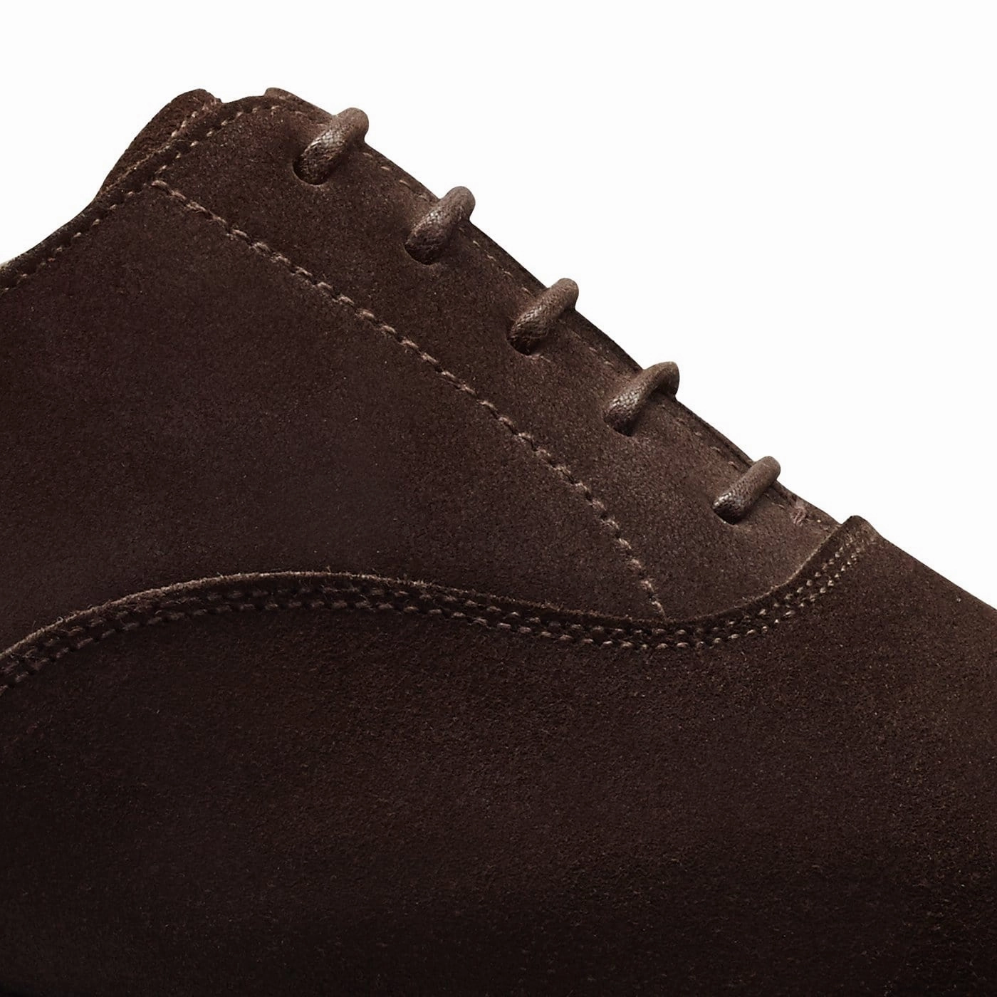 Hallam Espresso Calf Suede Cushioned Support Understated Styler