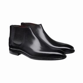 Hamilton Black Calf Bootie Cut