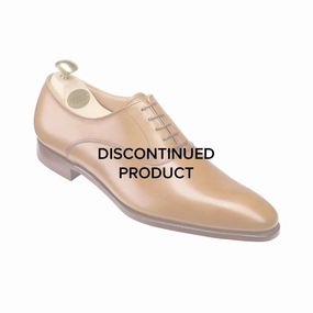 Wembley Beige Burnished Calf Relaxed Formal Matte Finish Workday Essential