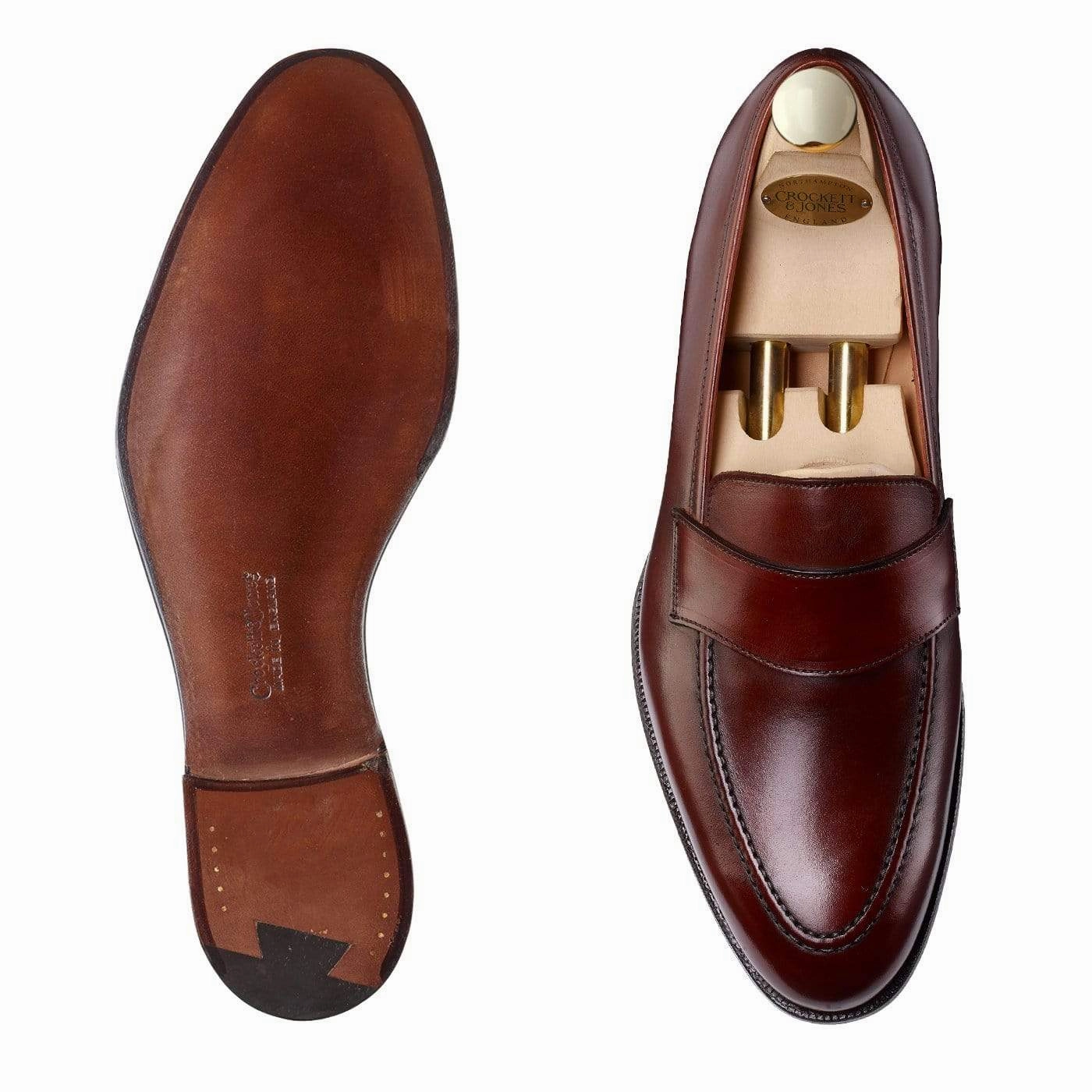 Harcourt Chestnut Antique Calf Core Style Sole Power