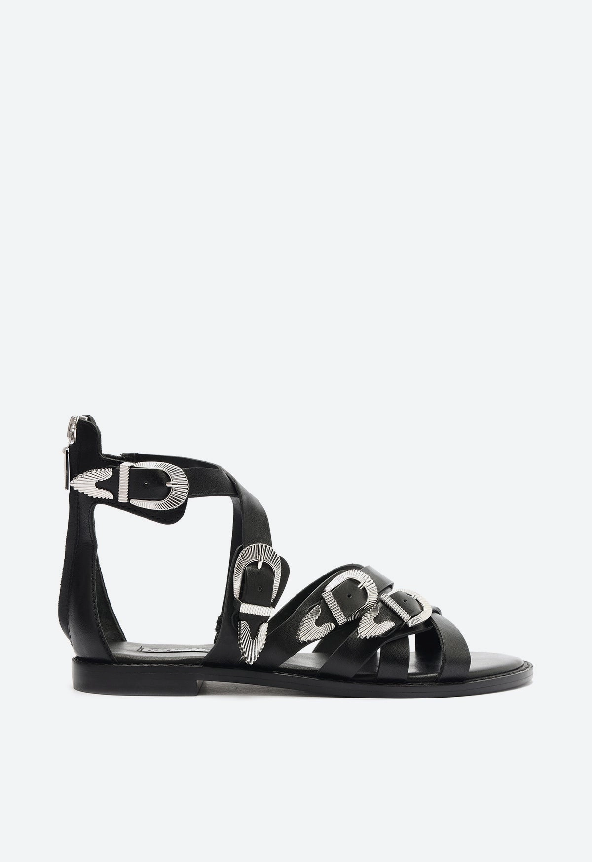 Harper Leather Sandal Walking Sandals Everyday Versatile Footwear