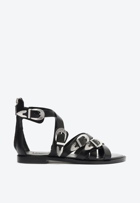 Harper Leather Sandal Walking Sandals Everyday Versatile Footwear