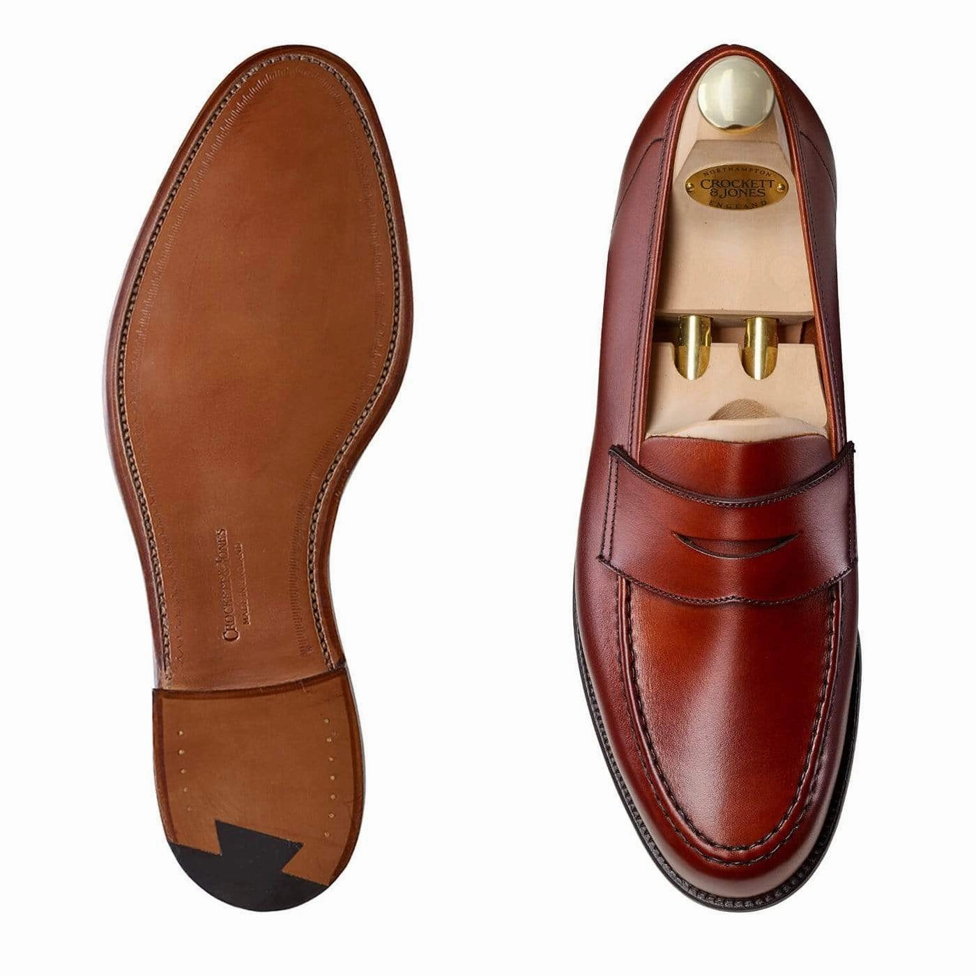 Hill Path Neat Pace Harvard 2 Chestnut Burnished Calf