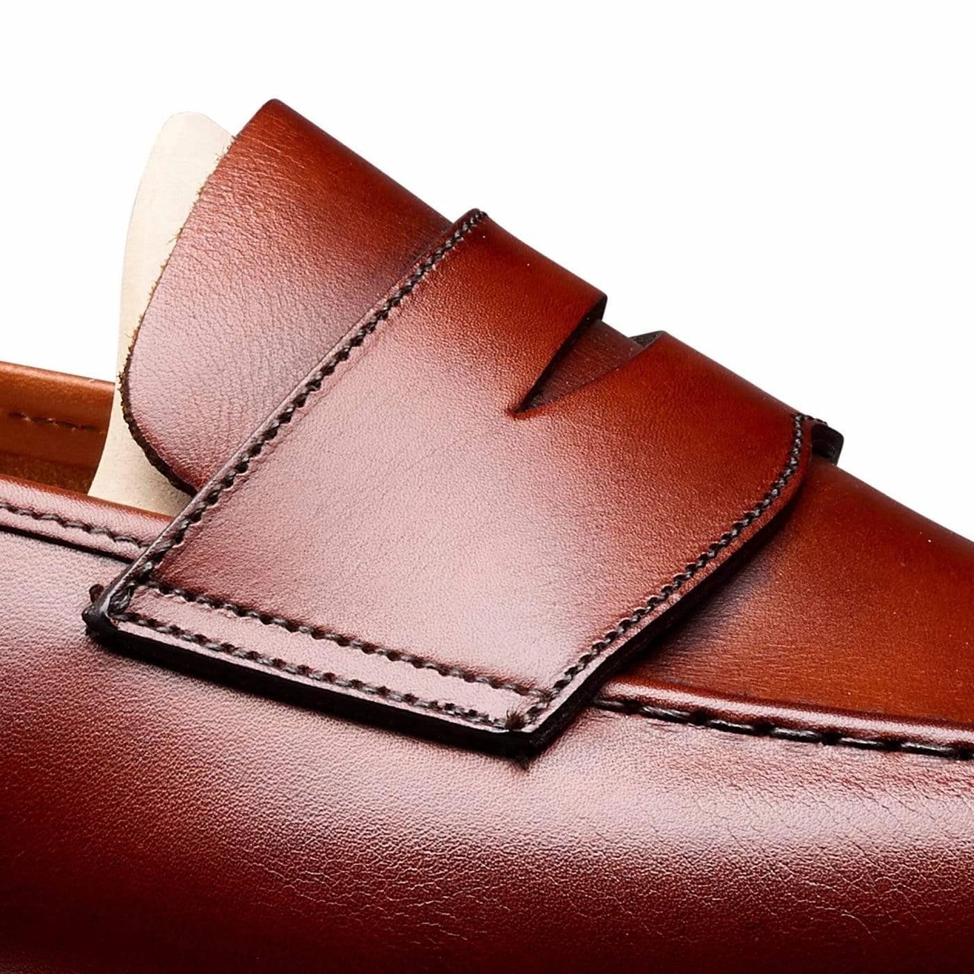 All-season Slip-ons Flex Path Harvard 2 Chestnut Burnished Calf