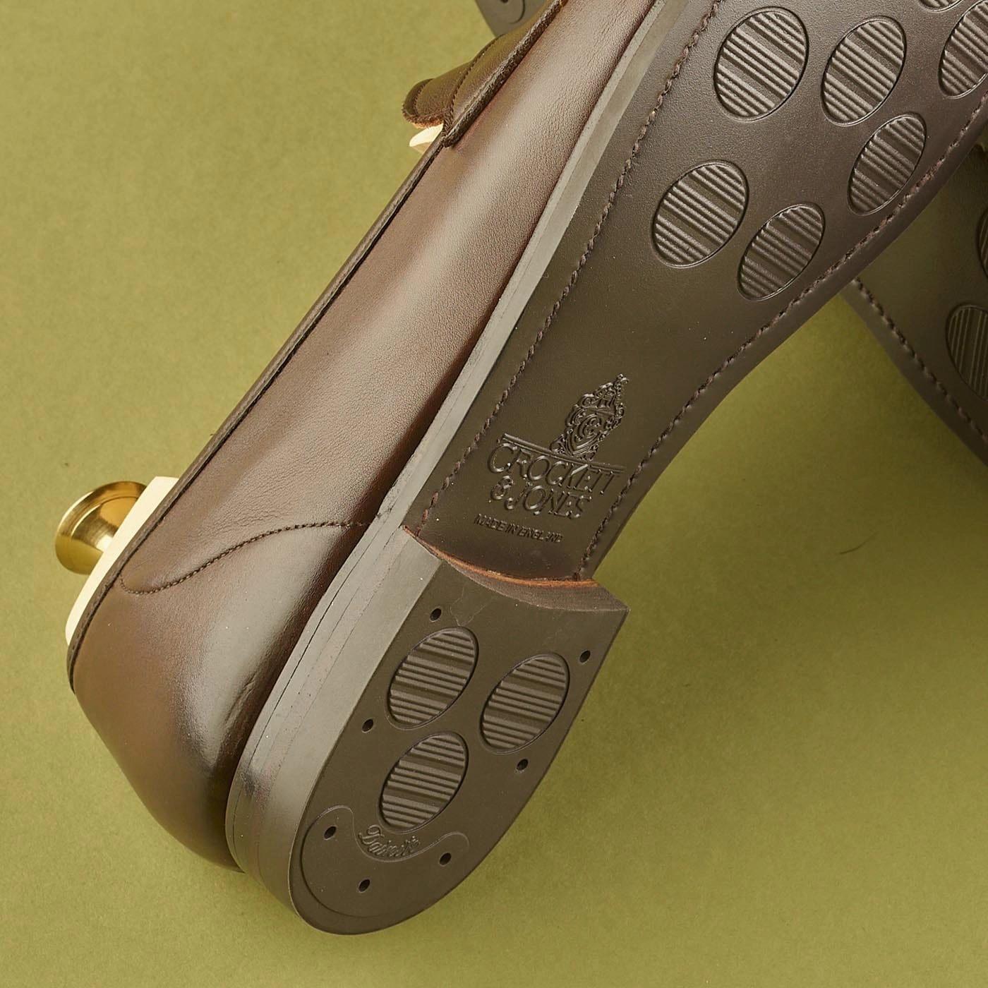 Harvard 2 Dark Brown Milled Calf Toe Power Effortless Feel