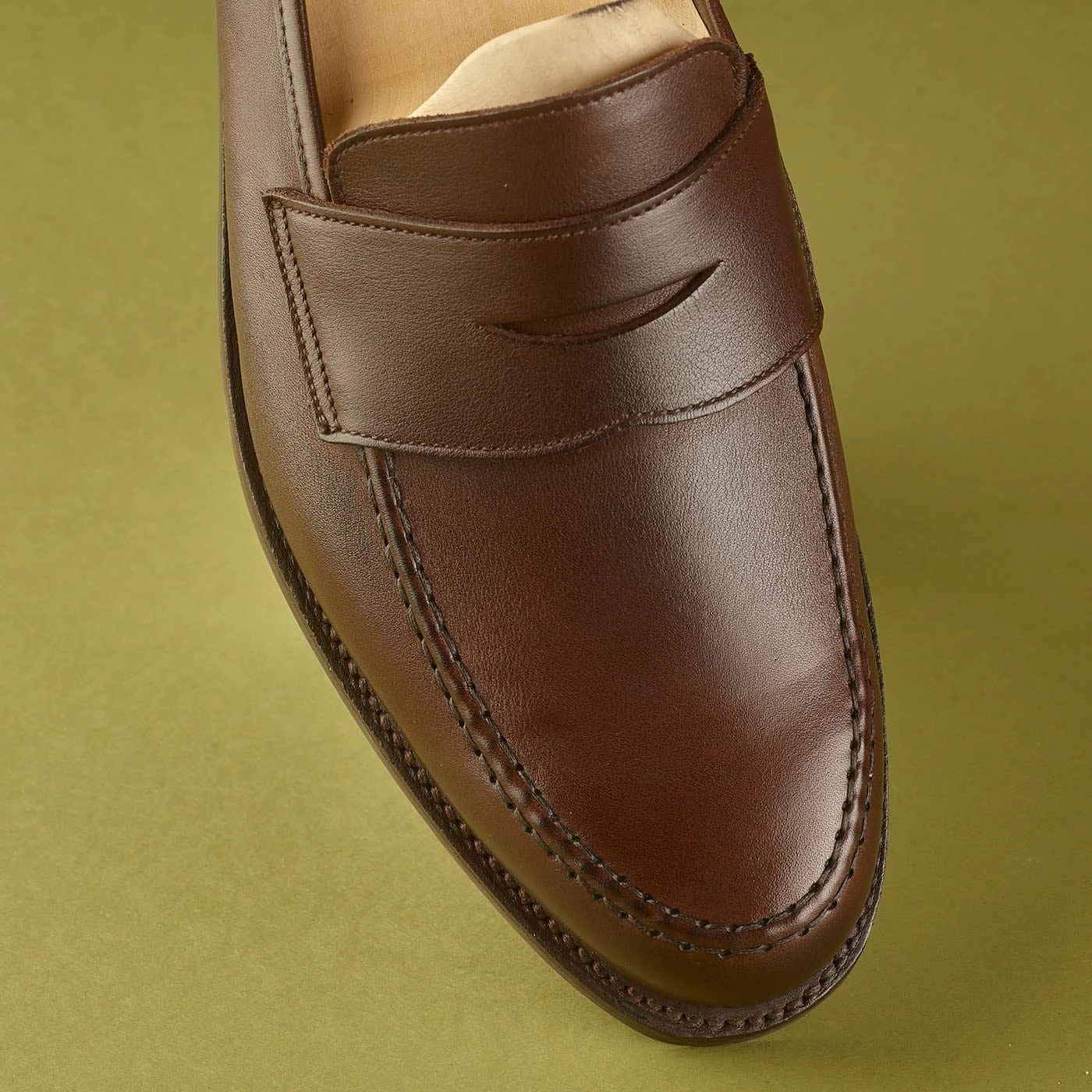 music fest Harvard 2 Dark Brown Milled Calf
