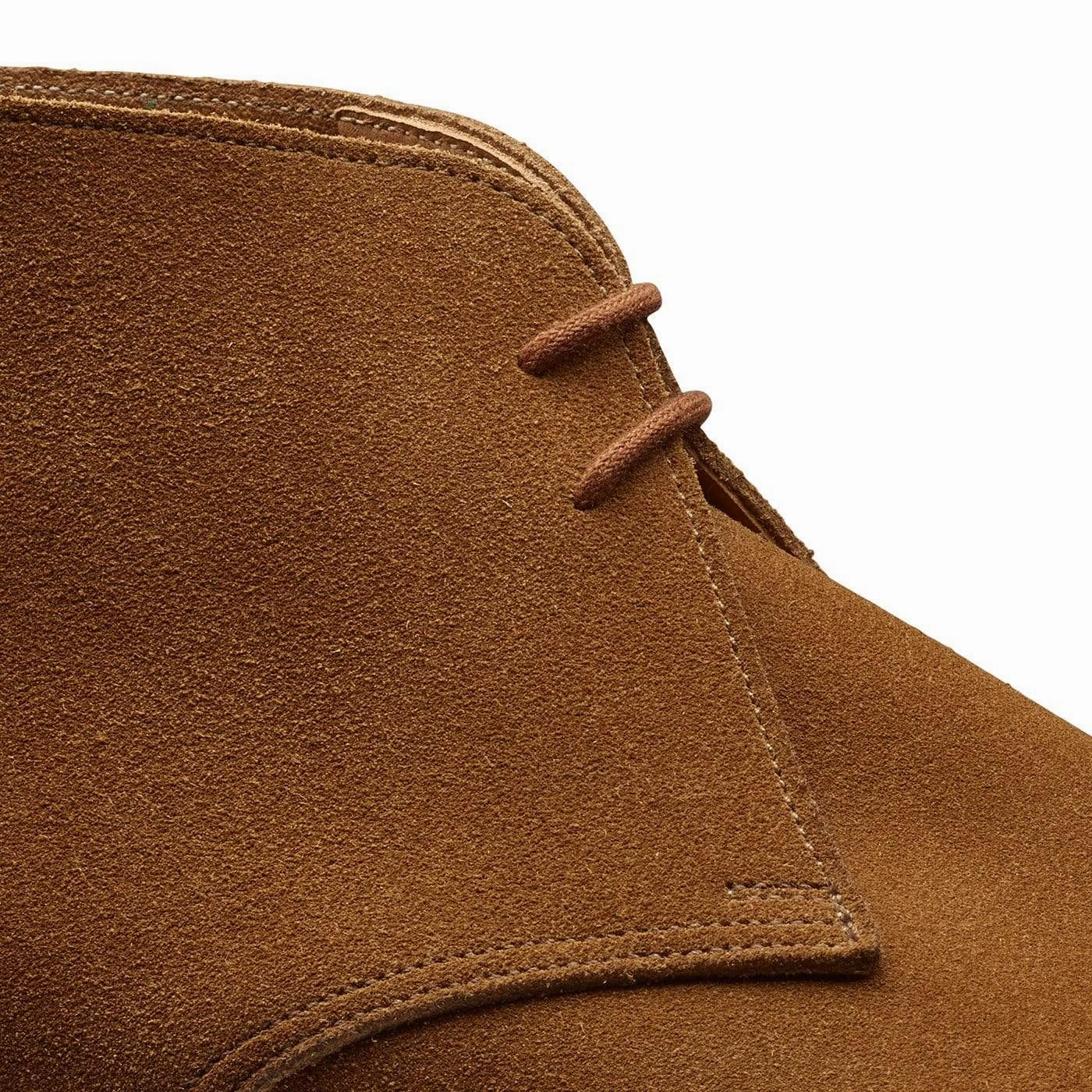 Hayle Camel Suede Breathable Work Commute Lace-Up Style