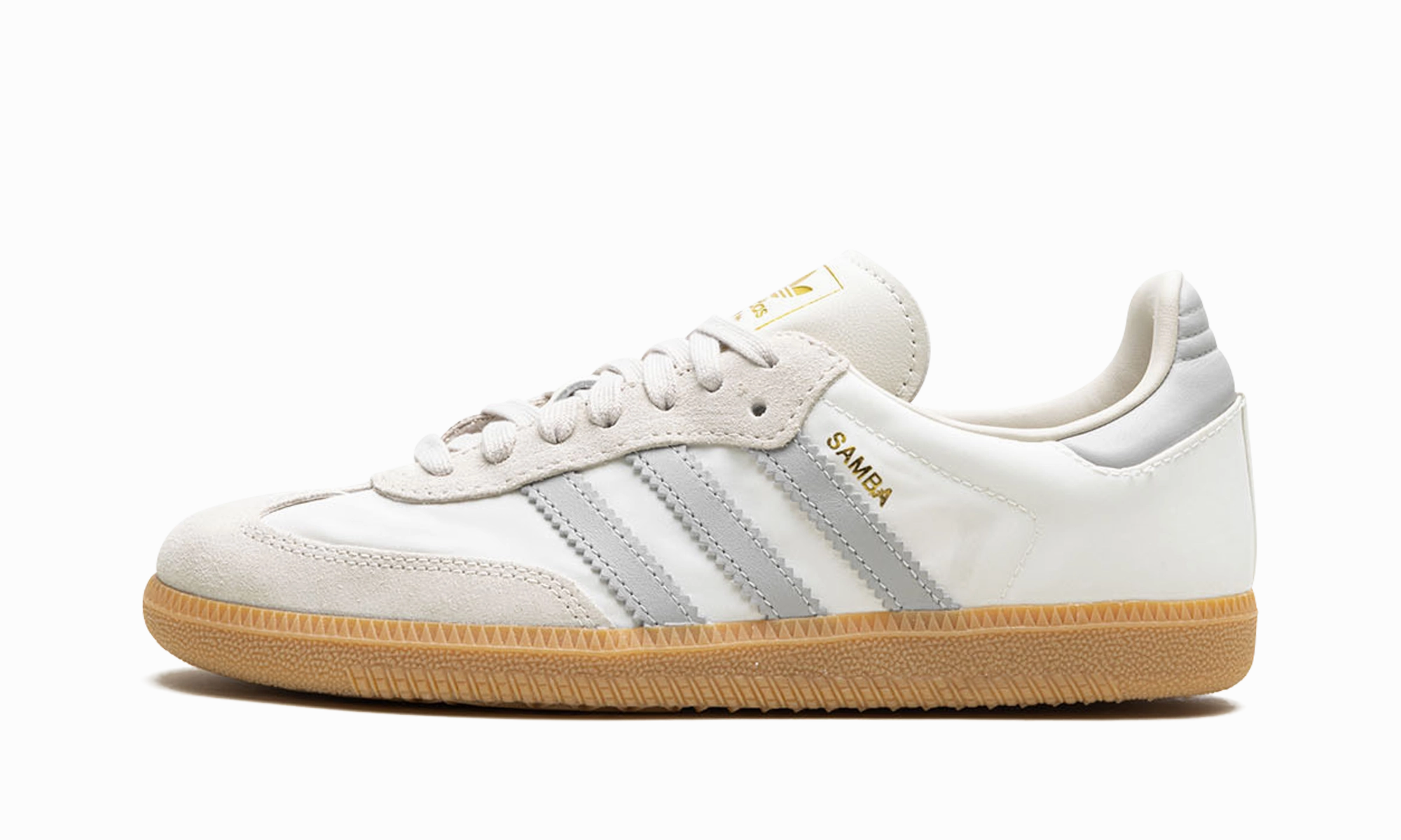 Lace Up Closure System Join Step Samba OG "Off White Alluminum"