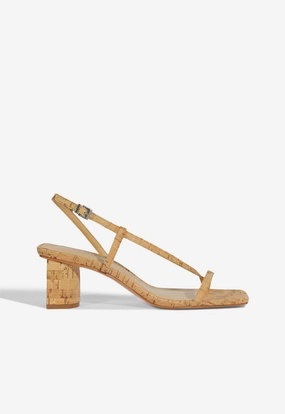 Heloise Mid Block Sandal Non Toxic Footbed Material Breathable Design