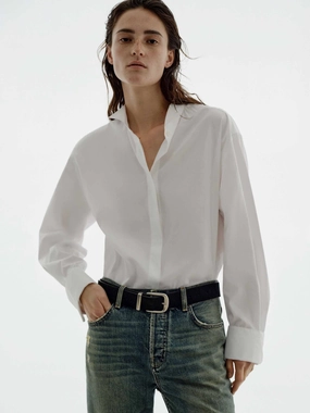 MoistureWicking Fabric Hidden Button Cotton Shirt