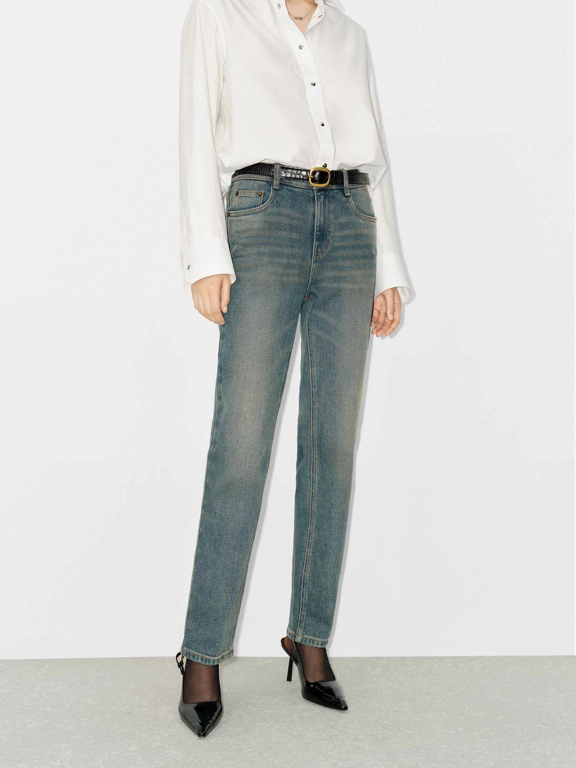 Cool Essentials High Waist Ankle Jeans