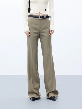 High Waist Tailored Pants Timeless Design