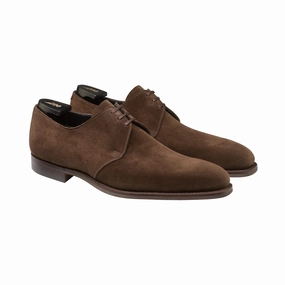 Highbury 2 Dark Brown Calf Suede All Purpose Footwear Work Chic