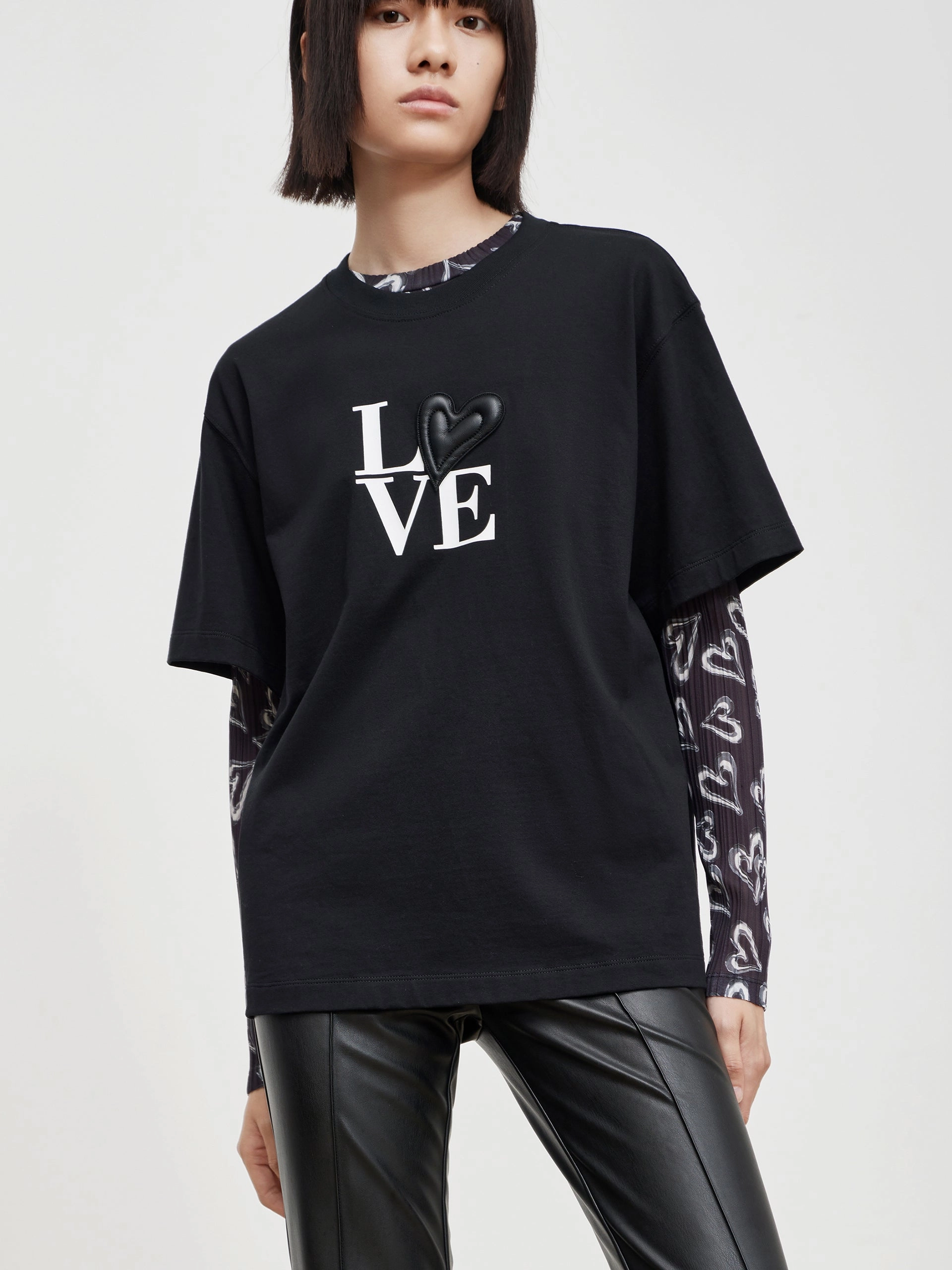 Ultra Soft Blend TearResistant Fabric HOT SALE Cotton Letter Print T-shirt