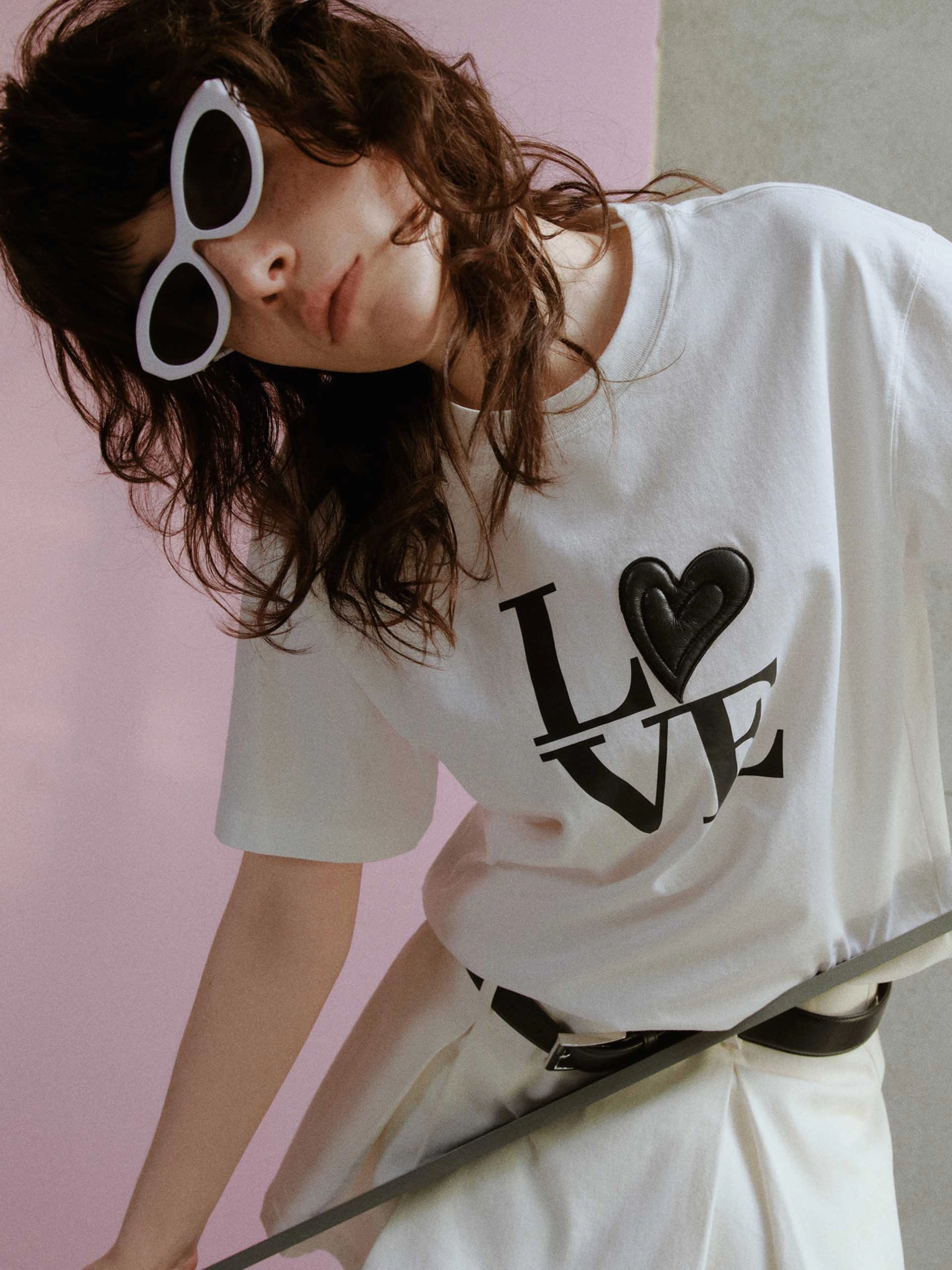 HOT SALE Cotton Letter Print T-shirt Classic Outfit Skinny Fit