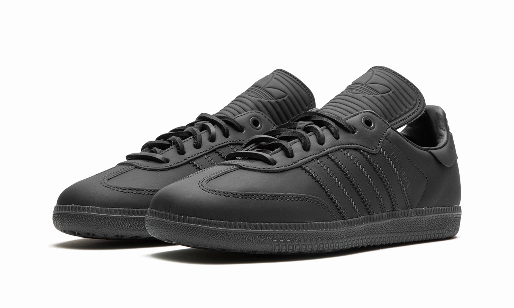 Textured Grip Basic Style Humanrace Samba "Pharrell Williams - Charcoal"