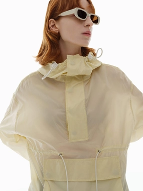 Anti Pill Technology Non Irritating Edging Drawstring Detail Hood Sweatshirt