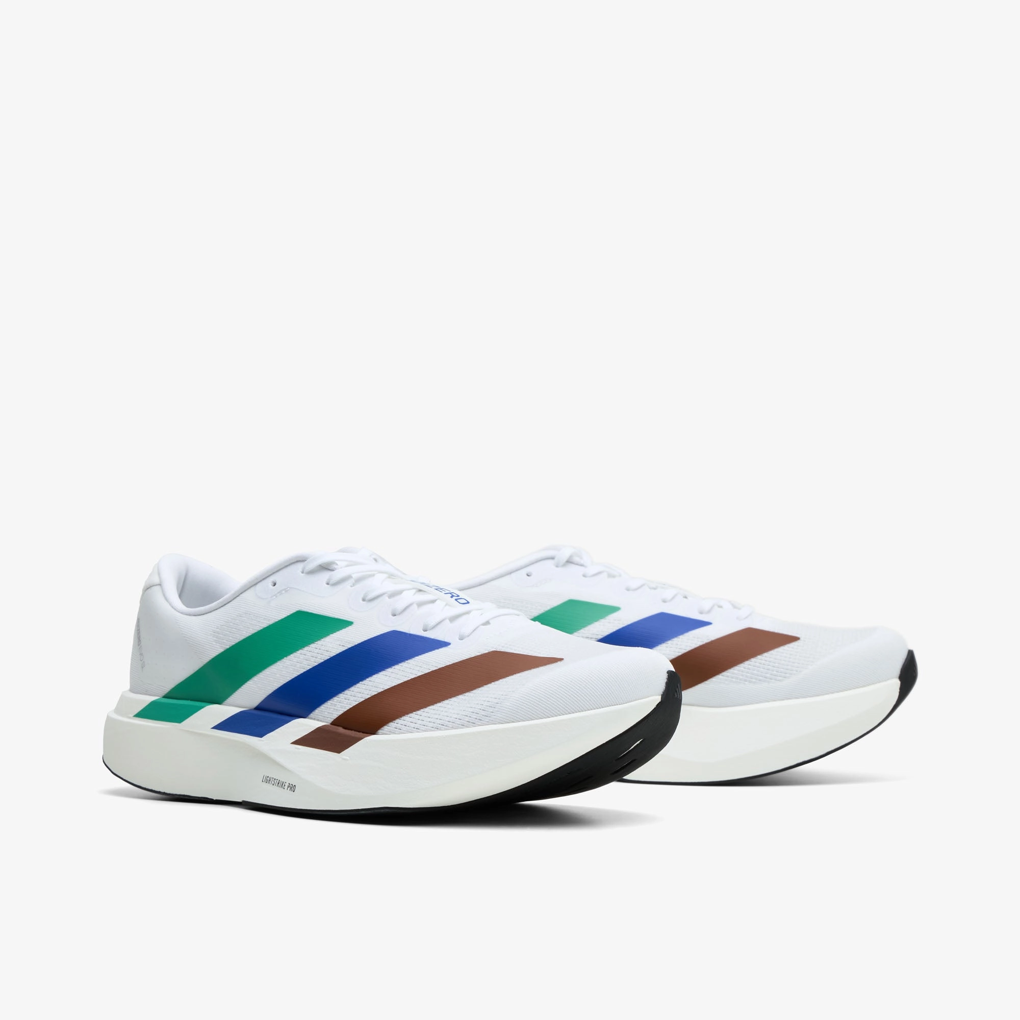 Lean Motion All-Weather Comfort adidas x Pharrell Humanrace Adizero EVO SL Footwear White / Semi Court Green - Semi Lucid Blue