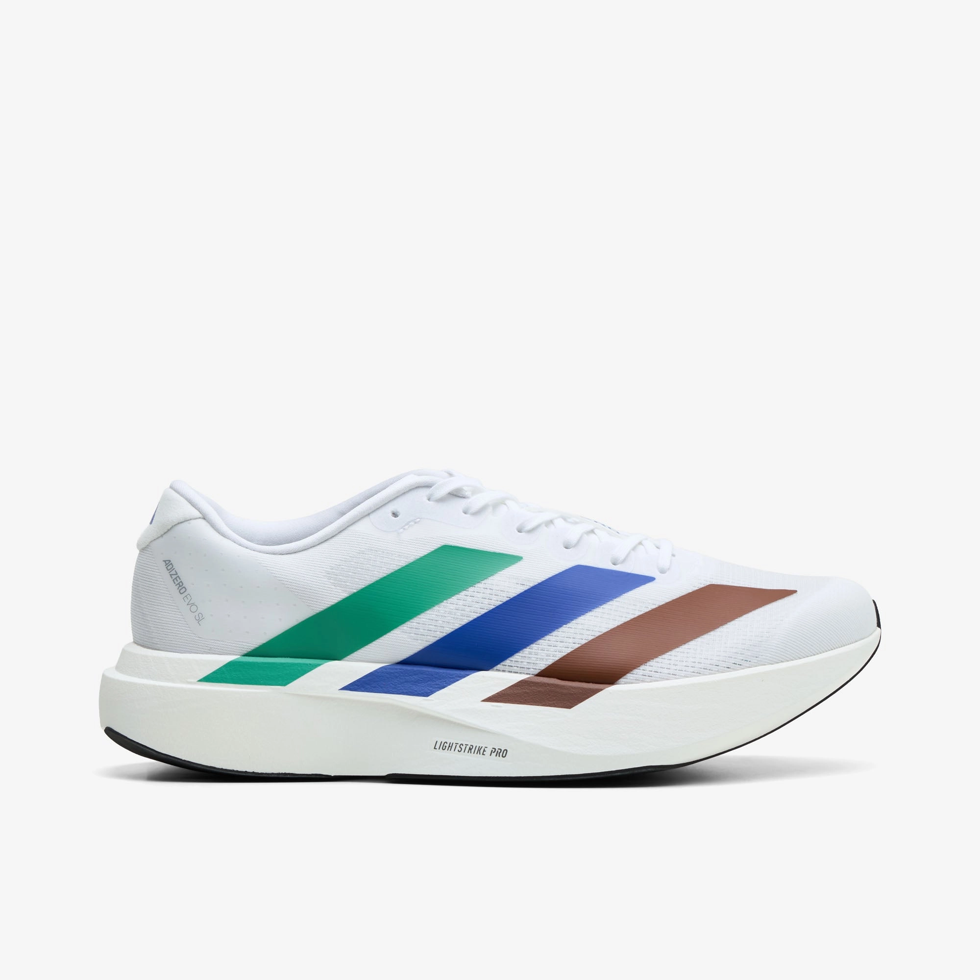 adidas x Pharrell Humanrace Adizero EVO SL Footwear White / Semi Court Green - Semi Lucid Blue Soft Grip
