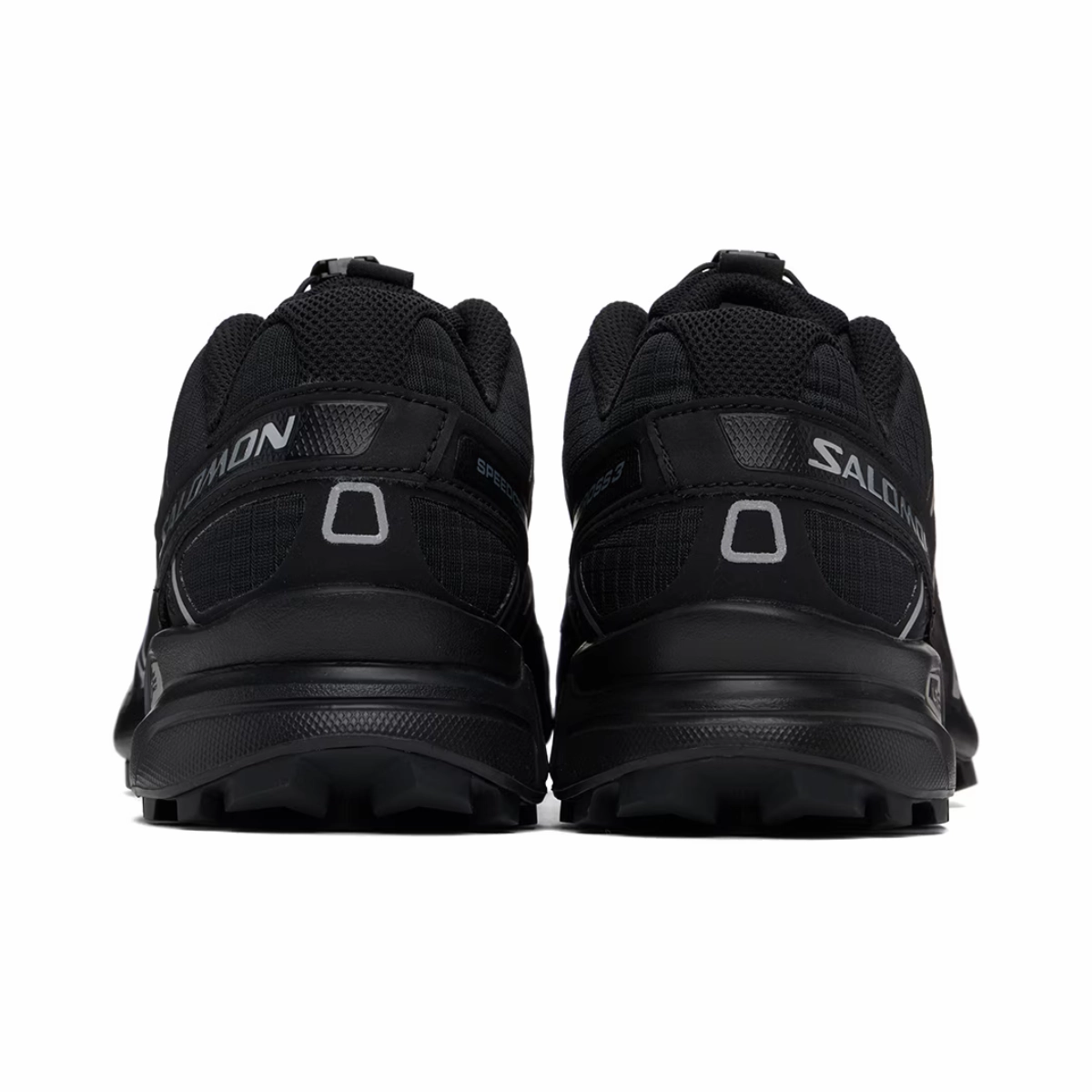 Minimalist Lacing Weekend Walk Black Speedcross 3 Sneakers