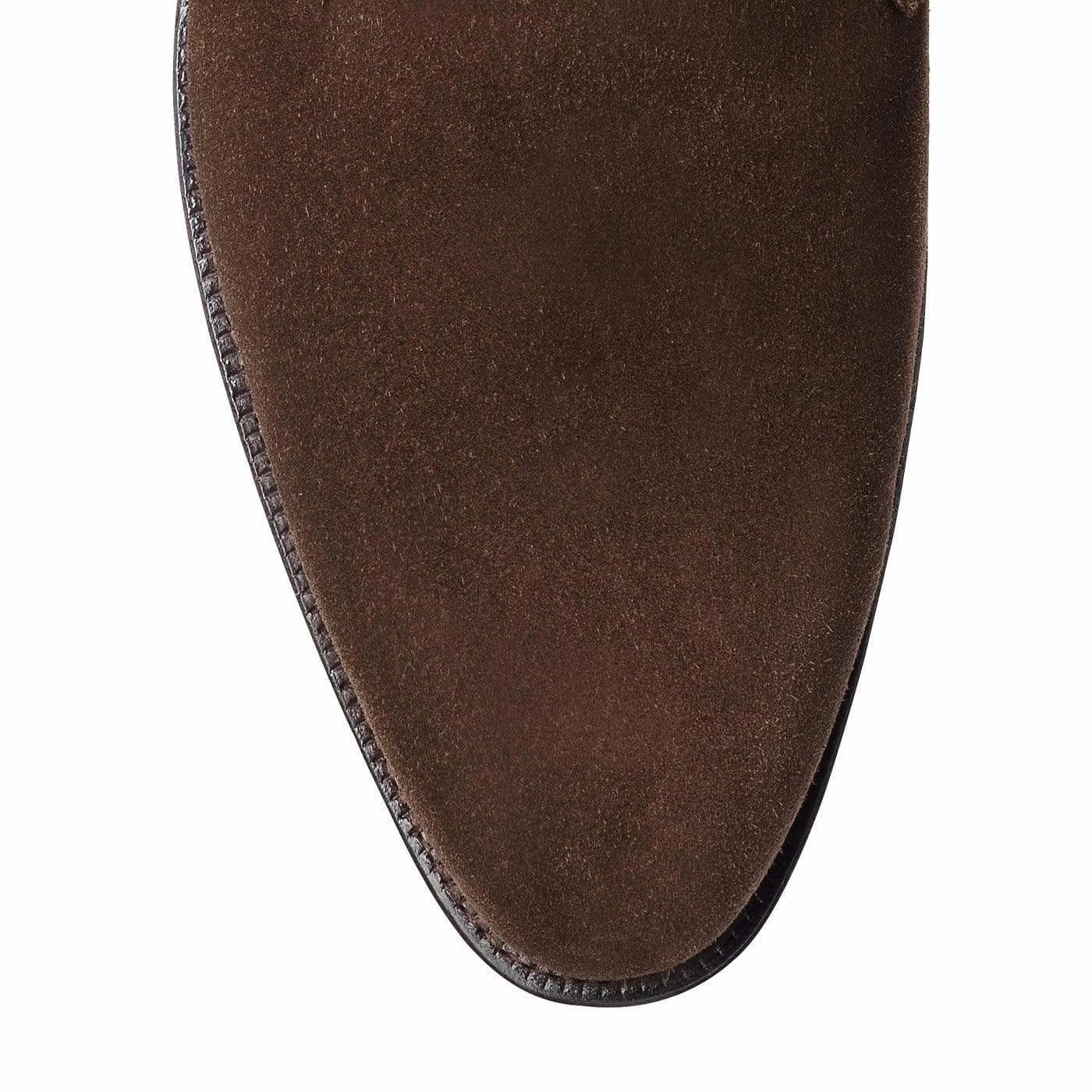 Ealing Dark Brown Suede Slim Profile All-Purpose