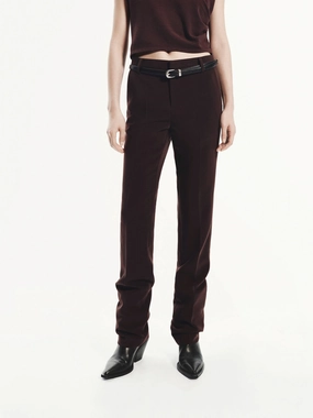 Include Belt Straight Pants Relaxed Comfort Look