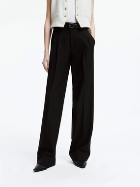 Minimalist Fit Include Belt Wool Blend Pants