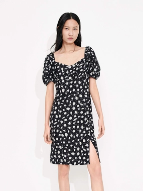 Grace Flow All-Day Comfort Wear Include Silk Printed Dress