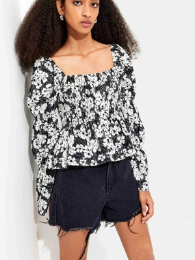 Include Silk Smocked Detail Top Cooling Technology NeutralPalette