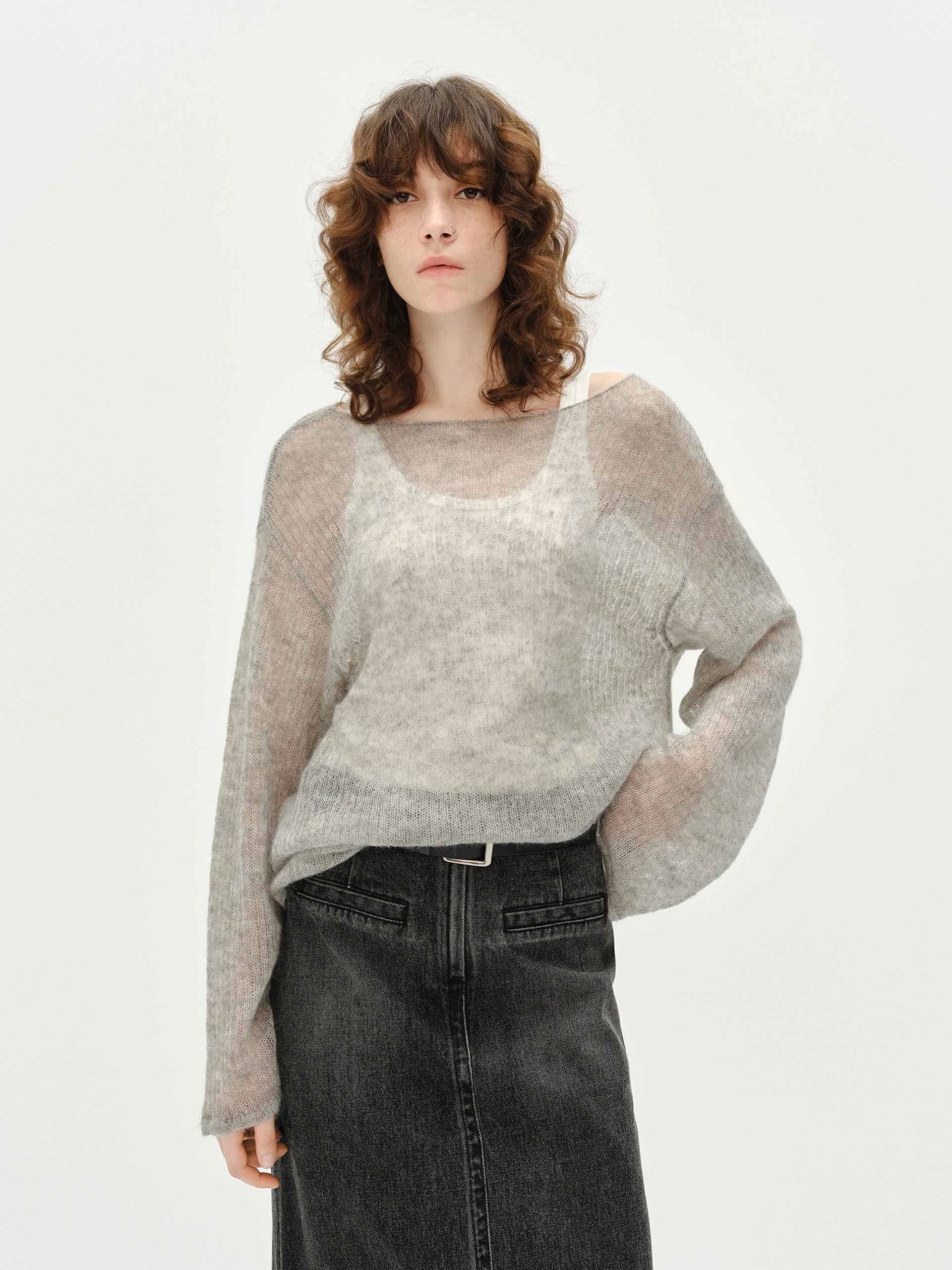 Adjustable Cuff System BondedShoulderTaping Include Tank Sheer Sweater
