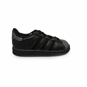 Modern Sporty Infants Adidas Superstar Ray Black EL I
