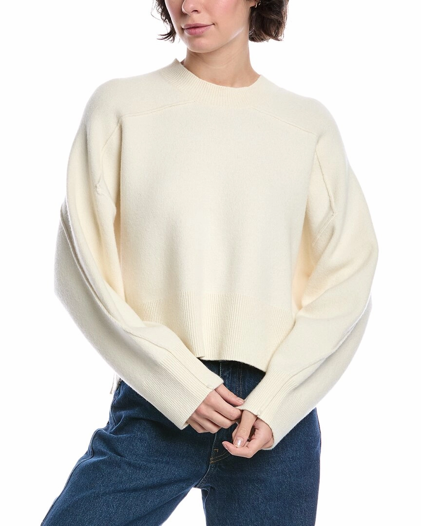 Reversible design light layering rag & bone Bridget Crewneck Wool-Blend Sweater