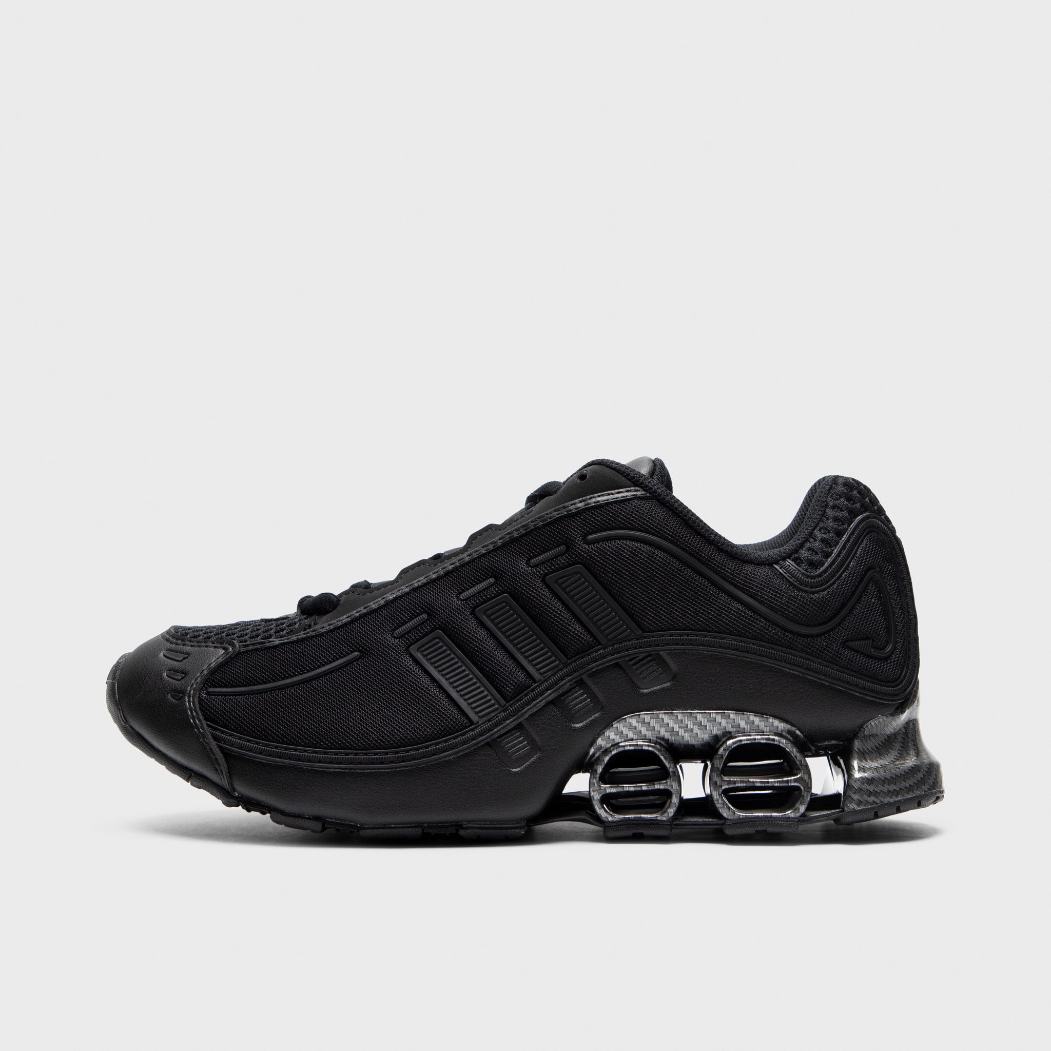 Run Friendly adidas Megaride O1 Black / Black - Iron Mountain