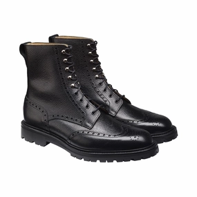 Islay Black Scotch Grain Cordura Material
