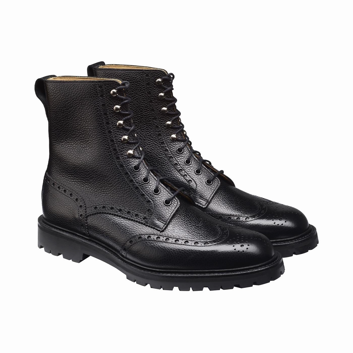 Islay Black Scotch Grain Cordura Material