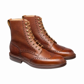 Islay Tan Scotch Grain High Quality Leather
