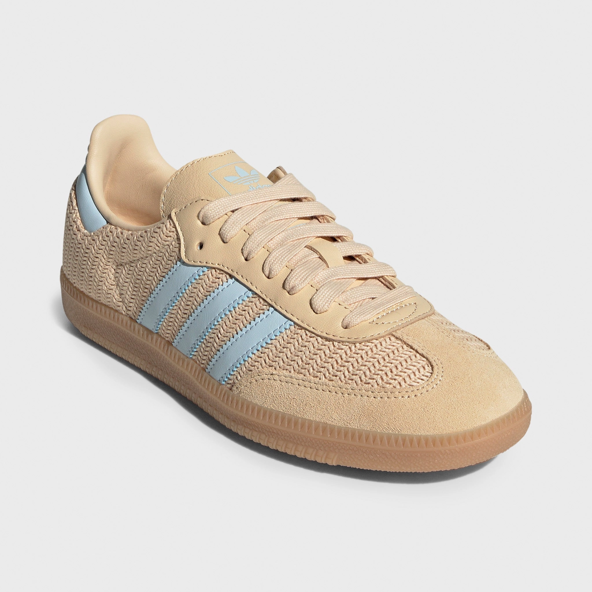 Comfort quality Quick Ride adidas Women's Samba OG Sand Strata - Sky Tint