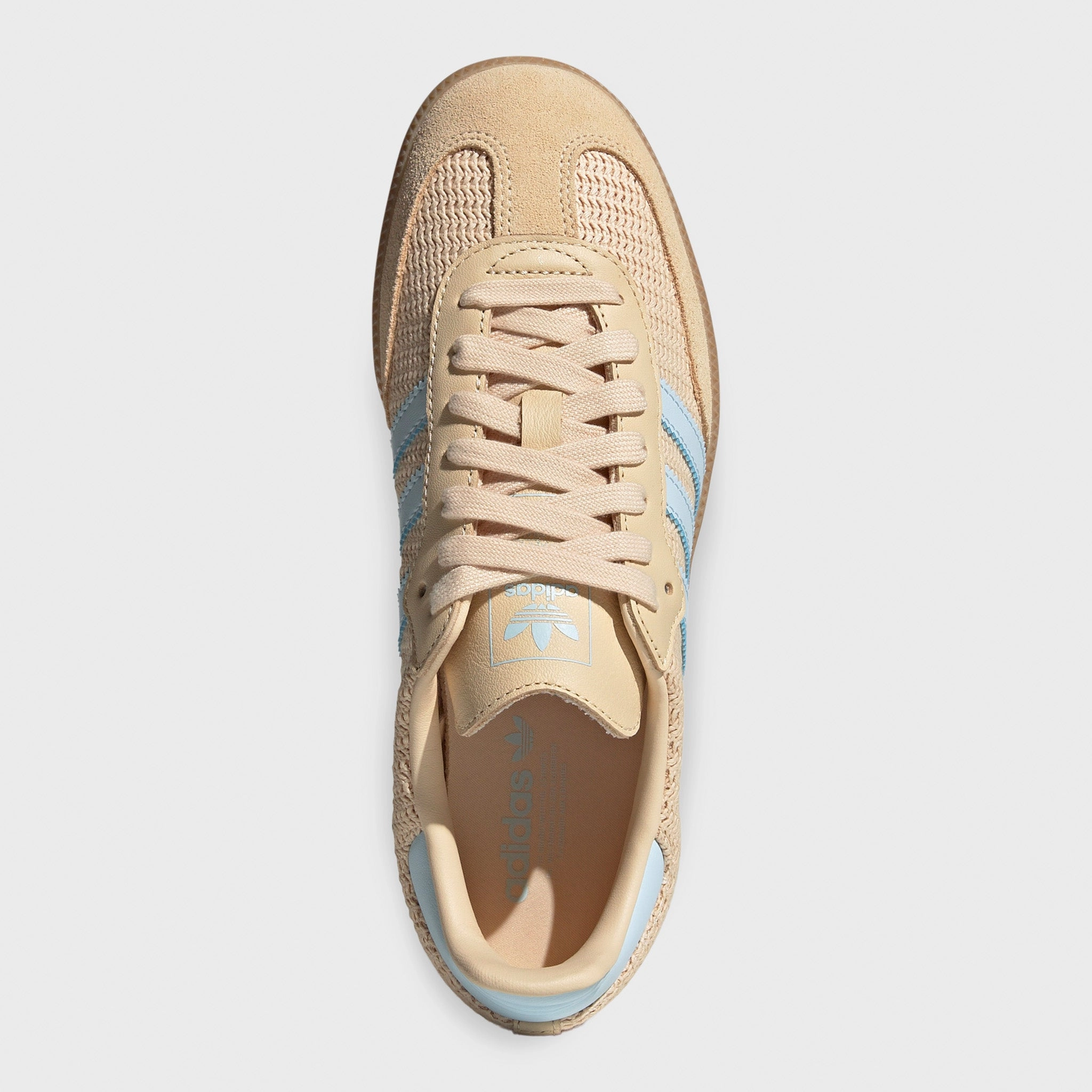 Total Fit Secure Style adidas Women's Samba OG Sand Strata - Sky Tint