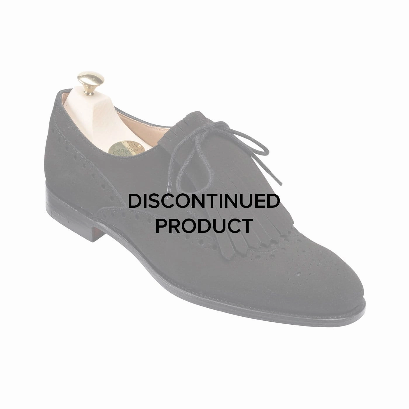 Jessica Black Calf Suede Leather Look
