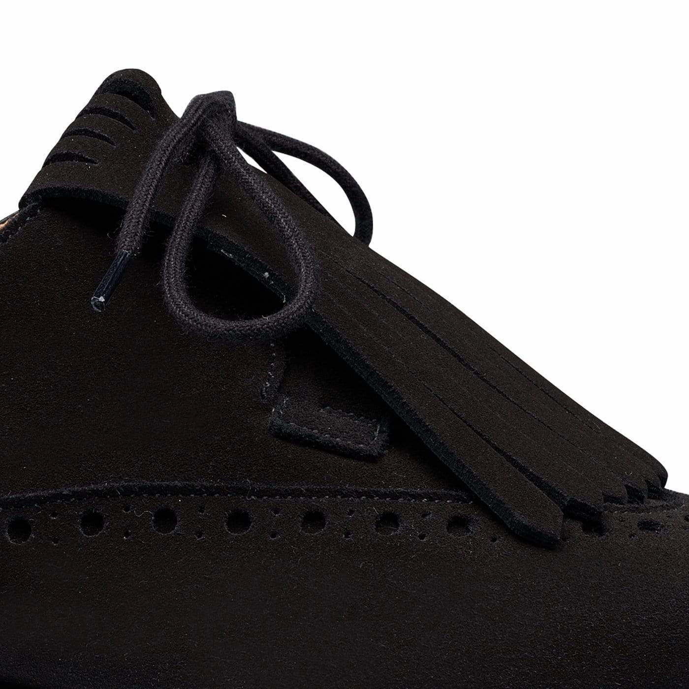 Jessica Black Calf Suede Dress Routine