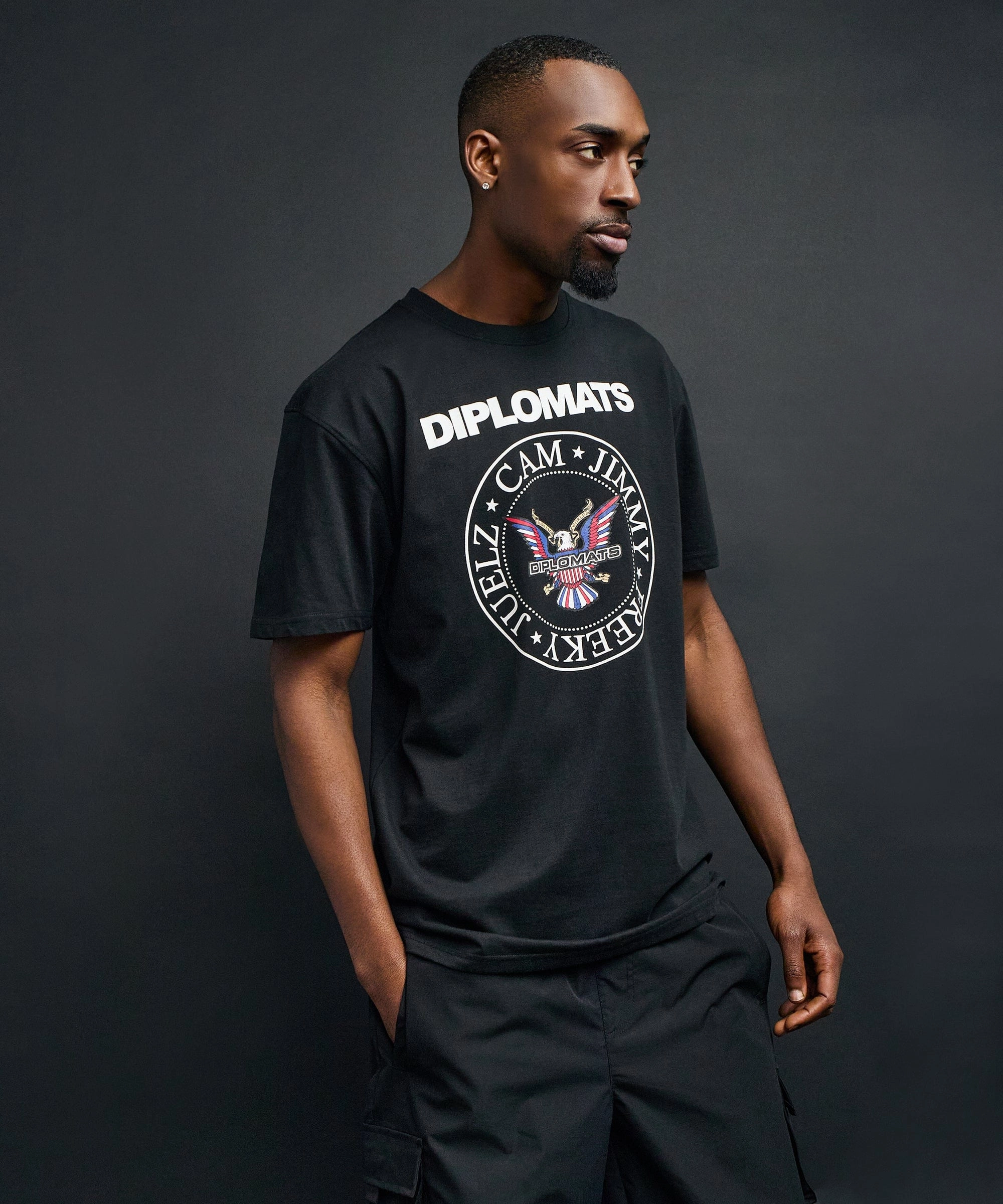 Easycare Jimmy Short Sleeve Tee - Black