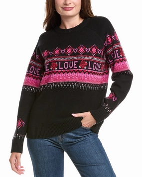 Cold Day Look Johnny Was The Fairisle Wool & Cashmere-Blend Pullover