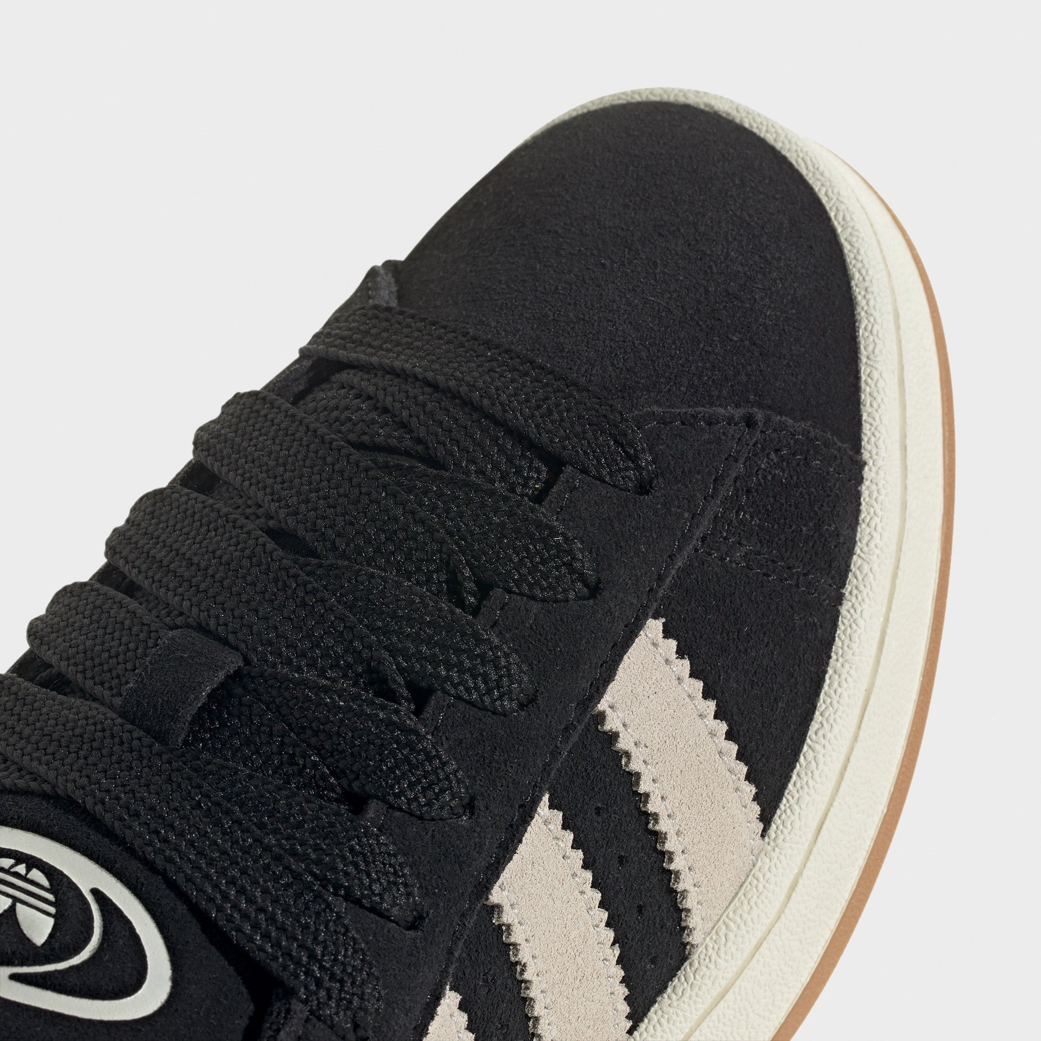 adidas Women's Campus 00s Core Black / Cream White - Wonder White RubberHeel