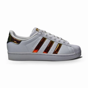 Juniors Adidas Superstar J - CP9837 - White Gold Stylish Wear