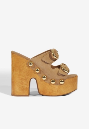Juno Cutout Sandal portable Lightweight Flats
