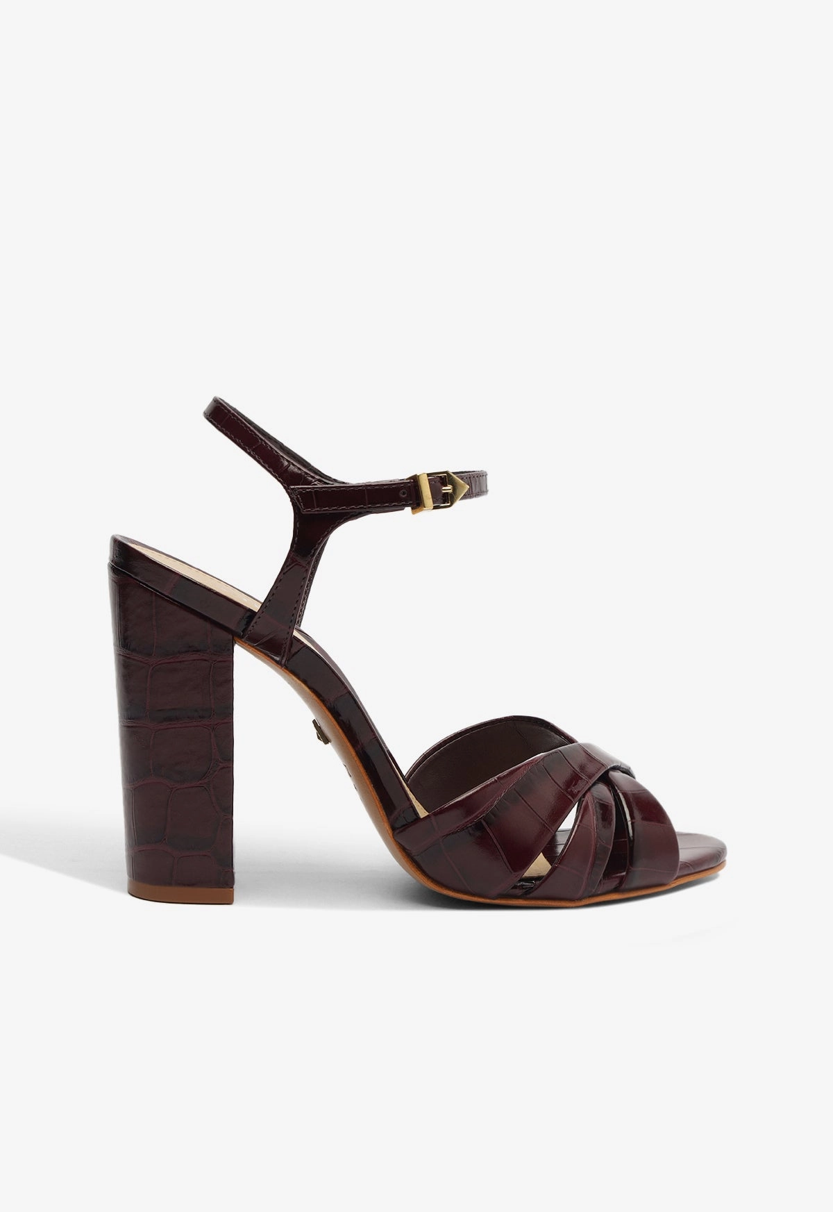 Classic Summer Shoes Tailored Fit Keefa Block Croc Sandal