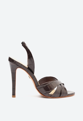 Keefa Sling Leather Sandal Style Addon Orange Fun