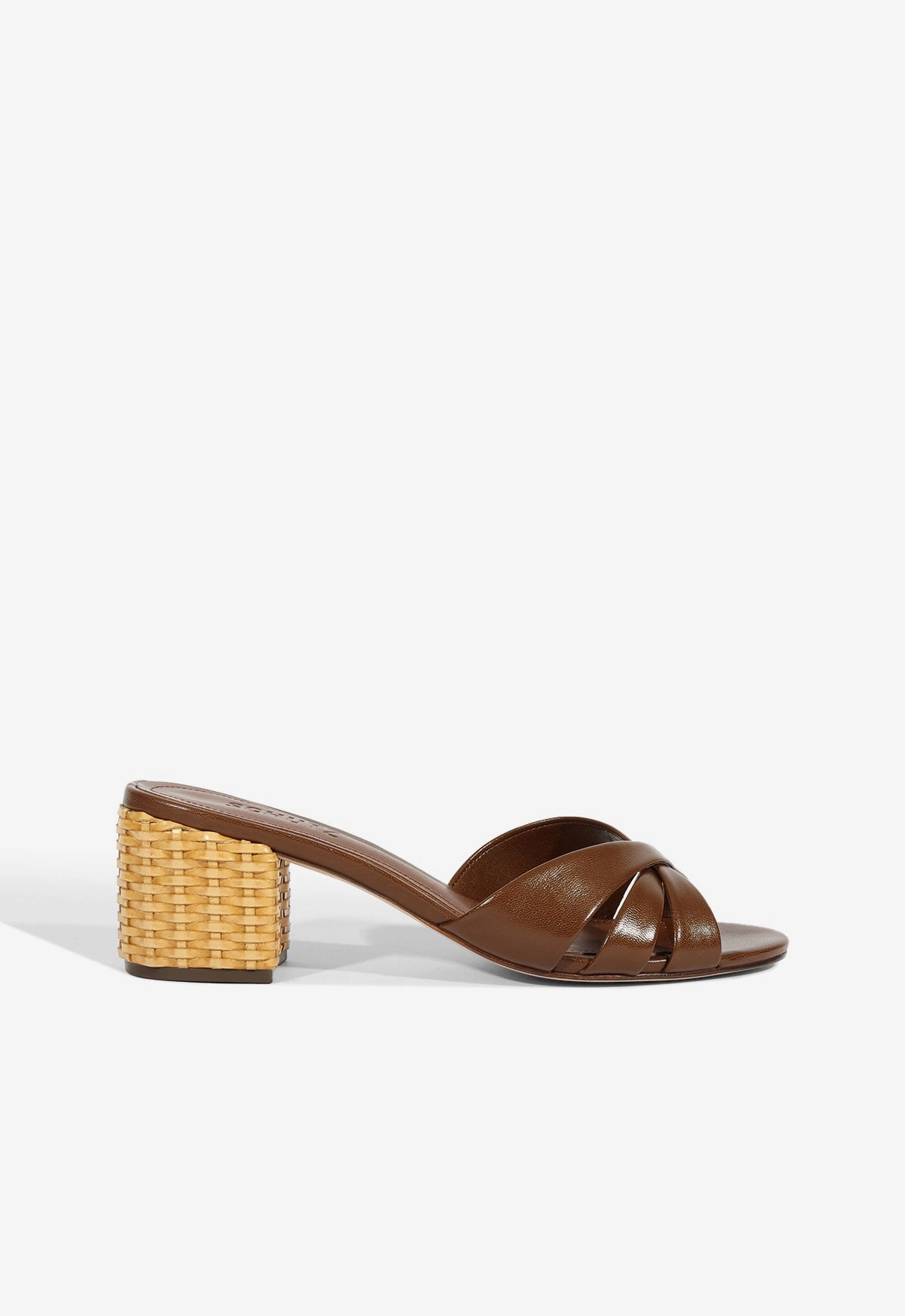 Air Flow buckle Keefa Straw Mule Sandal