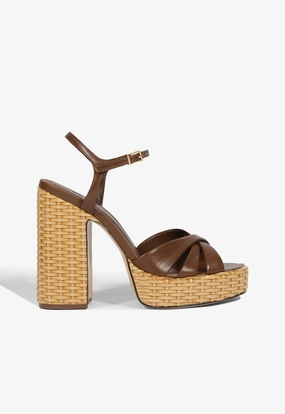 Canvas Material Soft Tech Foam Keefa Straw Sandal